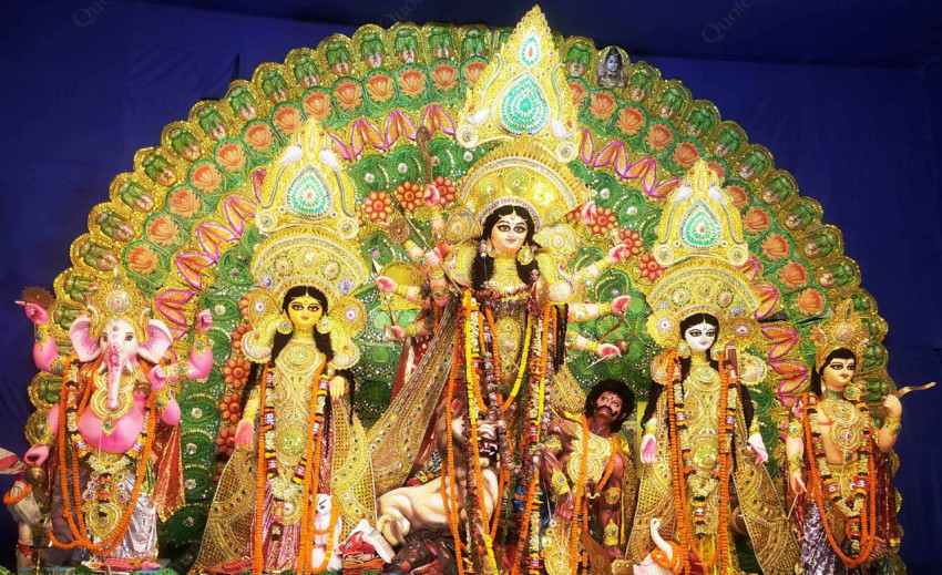 Indian festival durga puja