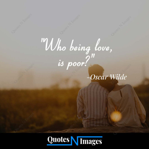 Love quotes written by Oscar Wilde | A romantic couple watching the sunset