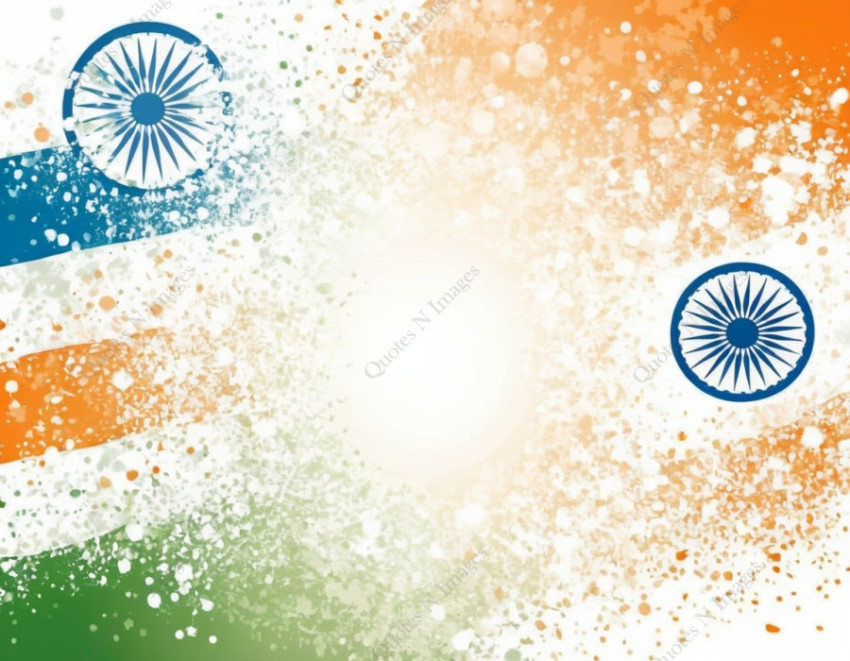 Indian flag theme independence day 15th august celebration background